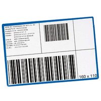 EICHNER Etikettentaschen blau 16,0 x 11,0 cm, 10 St. von EICHNER