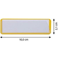 EICHNER Etikettentaschen gelb 10,0 x 3,1 cm, 50 St. EICHNER Etikettentaschen gelb 10,0 x 3,1 cm, 50 St. von EICHNER