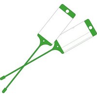 EICHNER Hängeetiketten grün 21,5 x 5,8 cm gelocht, 200 St. von EICHNER