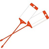 EICHNER Hängeetiketten rot 21,5 x 5,8 cm gelocht, 200 St. von EICHNER