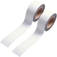 EICHNER Magnetbänder weiß 1,0 cm x 10,0 m, 2 Rollen von EICHNER