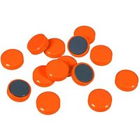 EICHNER Magnete orange, Kunststoff Ø 3,0 cm, 20 St. von EICHNER