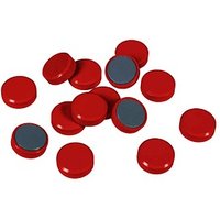 EICHNER Magnete rot, Kunststoff Ø 3,0 cm, 20 St. von EICHNER