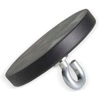 EICHNER Magnethaken schwarz, Metall Ø 4,3 x 6,0 cm, 5 St. von EICHNER