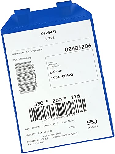 EICHNER Magnetische Dokumentenhülle, DIN A4, 5 Stück EICHNER Magnetische Dokumentenhülle, DIN A4, 5 Stück von EICHNER