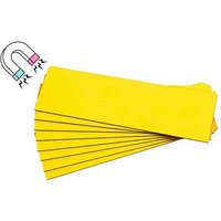 EICHNER Magnetschilder gelb 2,0 x 7,5 cm, 300 St. von EICHNER