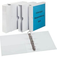 EICHNER Präsentationsringbuch 4-Ringe weiß 6,0 cm DIN A4 von EICHNER