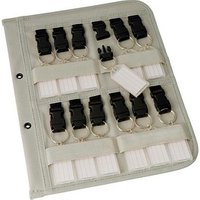 EICHNER Schlüsselboard zum Abheften Kunstfaser grau von EICHNER