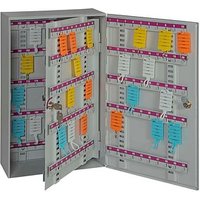 EICHNER Schlüsselkasten grau mit 200 Haken Zylinderschloss von EICHNER