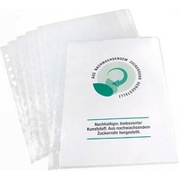 EICHNER Sichthüllen DIN A4 transparent glatt 0,10 mm, 200 St. von EICHNER