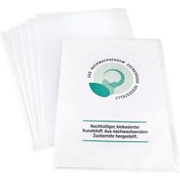 EICHNER Sichthüllen DIN A4 transparent glatt 0,10 mm, 200 St. von EICHNER