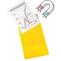 EICHNER Sichttaschen DIN A4 gelb glatt, 10 St. von EICHNER