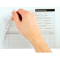 EICHNER Sichttaschen DIN A5 quer transparent glatt 5,0 mm, 5 St. von EICHNER