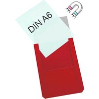 EICHNER Sichttaschen Magnetisch DIN A6 rot glatt, 10 St. von EICHNER