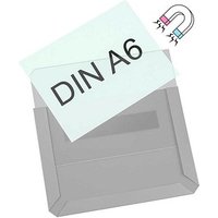 EICHNER Sichttaschen Magnetisch DIN A6 transparent glatt, 10 St. von EICHNER