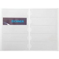 EICHNER Sichttaschen für Ordnerrücken selbstklebend transparent glatt 180 µm, 500 St. von EICHNER