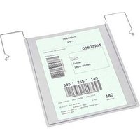 EICHNER Sichttaschen mit Drahtbügel DIN A4 transparent glatt, 50 St. von EICHNER