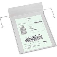 EICHNER Sichttaschen mit Drahtbügel DIN A4 transparent glatt, 50 St. von EICHNER