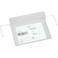 EICHNER Sichttaschen mit Drahtbügel DIN A5 quer transparent glatt, 50 St. von EICHNER