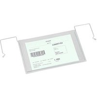 EICHNER Sichttaschen mit Drahtbügel DIN A5 quer transparent glatt, 50 St. von EICHNER