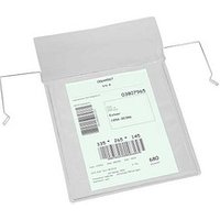 EICHNER Sichttaschen mit Drahtbügel DIN A5 transparent glatt, 50 St. von EICHNER