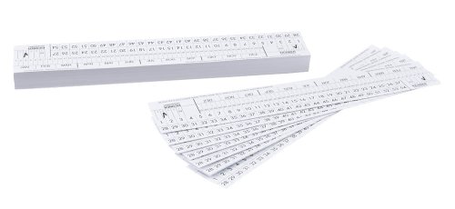 EICHNER Terminstreifen für EICHNER VISIMAP Terminmappen weiß 1 Pack = 100 St. von EICHNER