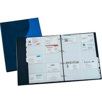 EICHNER Visitenkartenmappe DIN A4 blau, 1 St. von EICHNER