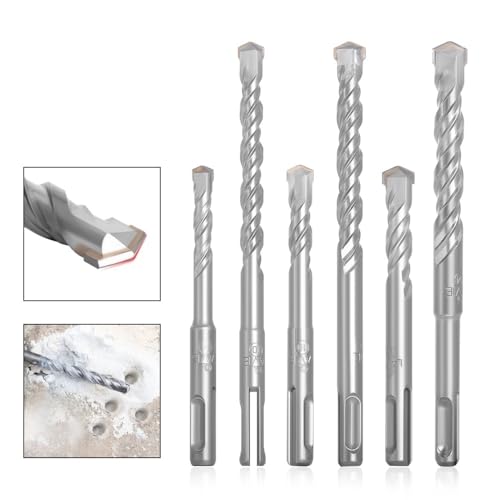 1 stück 6 8 10 12 14 16 18 SDS Plus Lochsäge Bohren 210mm Elektrische Hammerbohrer for Wand Beton Ziegel Mauerwerk Bit(16mm) von EIENQBVL