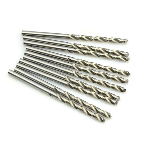 10 Teile/schachtel 0,5-3,2mm HSS Spiralbohrer Bits Micro Gerade Schaft High Speed ​​Stahl Hand Elektrische for Dremel Dreh Werkzeug(2.1mm) von EIENQBVL