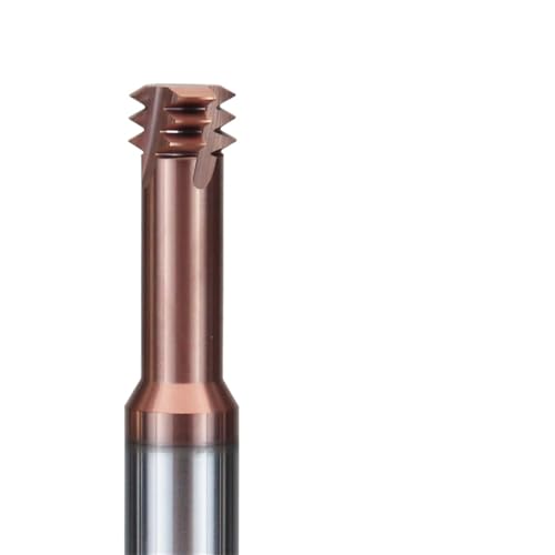 CNC-Werkzeugbeschichtung Hartmetall-Gewindefräser M3 M2.5 M12 Dreizahn-Gewindefräser for Edelstahl(YZP-3103,M6-1.0-D6) von EIENQBVL