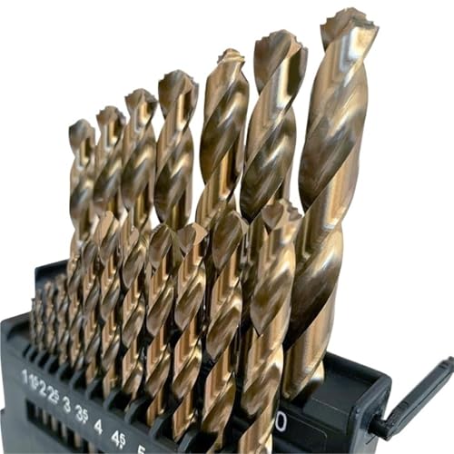 Metrische M42 8% Kobalt-Spiralbohrer for Edelstahl und Hartmetall(19pcs) von EIENQBVL