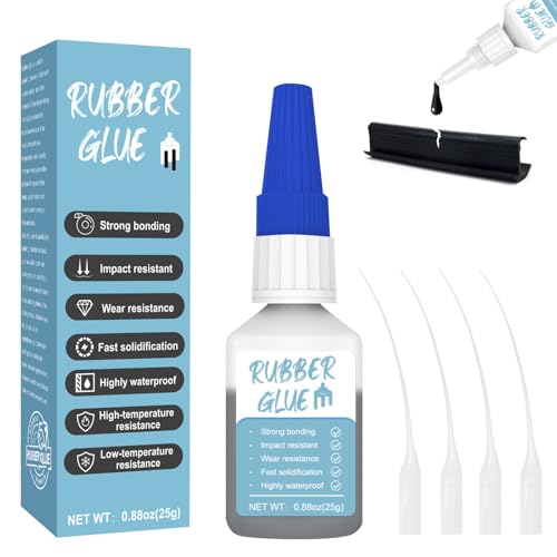 25g gummikleber, gummikleber extra stark wasserfest, Instant gummi kleber starke Bindung, wasserfest, UV-beständig, geeignet für Gummiprodukte, Reifen, Stiefel, Gürtel, Bastelarbeiten 25g gummikleber, gummikleber extra stark wasserfest, Instant gummi kleber starke Bindung, wasserfest, UV-beständig, geeignet für Gummiprodukte, Reifen, Stiefel, Gürtel, Bastelarbeiten von EIGTWEN