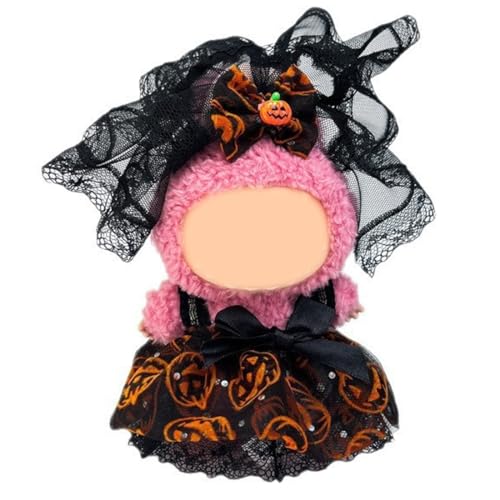 EIH1 Bekleidung für 17cm für Halloween, Kleidung für Puppe, Kawaii Kuscheltier Kleidung Outfit nur Bekleidungs zubehör für 17cm Bekleidung, DIY Kinder Geschenke für Halloween（B） von EIHI