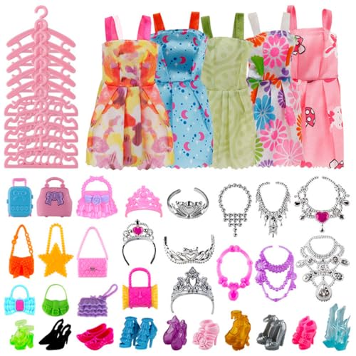 EIHI 46 Stück Kleidung,Für Puppen Bis Zu 30CM Barby Viele Stile Werden EIHI 46 Stück Kleidung,Für Puppen Bis Zu 30CM Barby Viele Stile Werden von EIHI