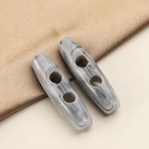 EILJSF 10 Stück 31/39 mm ovale Hornknöpfe Knebelknöpfe für Strickjacken olivgrüne Knöpfe Kunstharz-Knebelknöpfe zum Stricken EILJSF 10 Stück 31/39 mm ovale Hornknöpfe Knebelknöpfe für Strickjacken olivgrüne Knöpfe Kunstharz-Knebelknöpfe zum Stricken von EILJSF