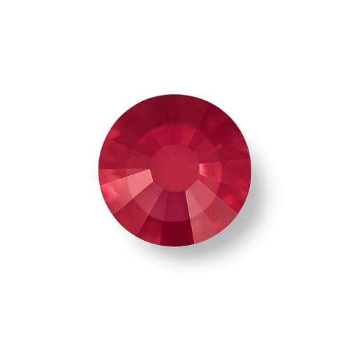 HotFix-Strasssteine mit flacher Rückseite, Hotfix-Strasssteine zum Aufbügeln, Hotfix-Kristalle mit flacher Rückseite, Hot EIMASS Pink, SS30 (6,5 mm), 100 Stück von EIMASS