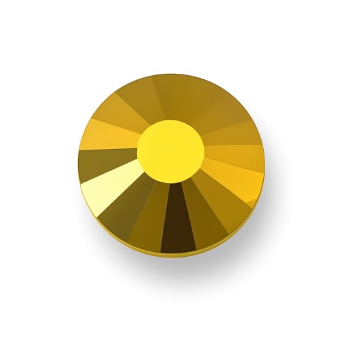 HotFix-Strasssteine zum Aufbügeln, HotFix-Kristalle mit flacher Rückseite, Hotfix-Kristalle mit flacher Rückseite, goldfarben, Häma, SS30, 6,5 mm, 100 Stück HotFix-Strasssteine zum Aufbügeln, HotFix-Kristalle mit flacher Rückseite, Hotfix-Kristalle mit flacher Rückseite, goldfarben, Häma, SS30, 6,5 mm, 100 Stück von EIMASS
