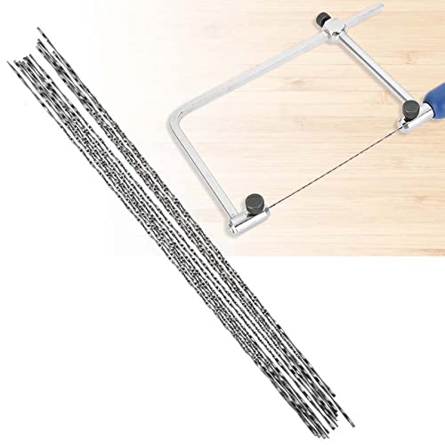 12 Stück Dekupiersägeblätter, Holzsägeblätter, Spiralzähne, Holz, Metall, Kunststoff, Zum Schneiden von Kohlenstoffstahl, 5,12 Zoll, Zum Schneiden von Holz, Metall und (7# 12 Stück Dekupiersägeblätter, Holzsägeblätter, Spiralzähne, Holz, Metall, Kunststoff, Zum Schneiden von Kohlenstoffstahl, 5,12 Zoll, Zum Schneiden von Holz, Metall und (7# von EIMSOAH