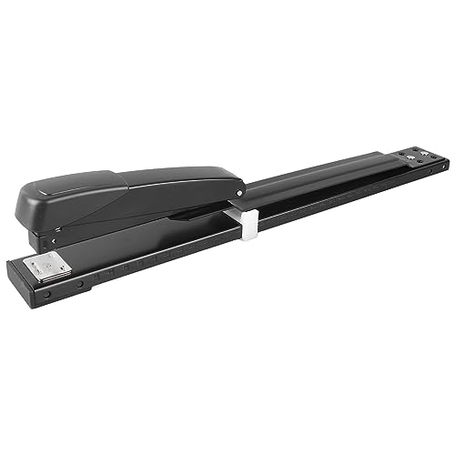 EIMSOAH Long Hefter, Anti -Jam Ergonomic Design Long Arm Broschüre Hefter, 20 Blätter Kapazitätspapierhefter für das Haus der Heimschule von EIMSOAH