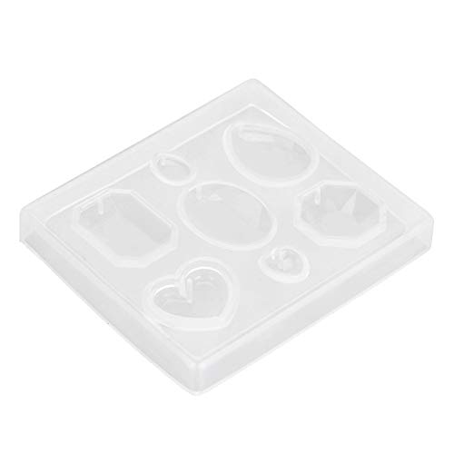 Facettierte Edelstein-Silikonform, Transparent, Flexibles Kunstharz-Silikon, mit Verschiedenen Formen, für die Herstellung von DIY-Schmuck Facettierte Edelstein-Silikonform, Transparent, Flexibles Kunstharz-Silikon, mit Verschiedenen Formen, für die Herstellung von DIY-Schmuck von EIMSOAH