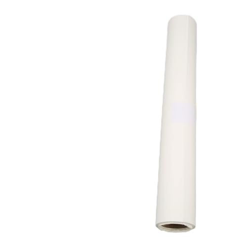 Musterpapierrolle für Schneiderarbeiten, Weißes, Hochtransparentes Musterpapier, Skizzenwerkzeug Zur Tintenabsorption Zum Nähen, Schneidern, Skizzen, Entwürfe (23m) von EIMSOAH