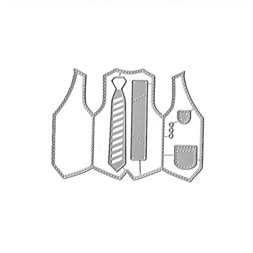 2021 Weste Hemd Form Stanzformen für Basteln Stanzformen Schablonen Vorlagen Scrapbooking Karten Messerherstellung Form L3Y9 Prägestanzer von EIRONG