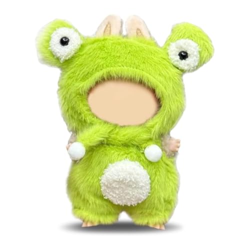 EIROVYA Kleiner Frosch,Bekleidung für 17cm labo plüsch,Niedliche Mini Plüsch Puppen Kleidung Outfit nur Bekleidungs zubehör DIY Kinder Geschenke von EIROVYA