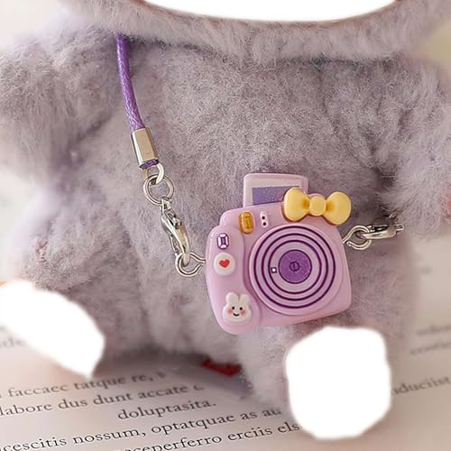 17 cm rosa Puppenkleider-Set, Dress Up Kleidung für Puppen-Display, modischer schicker Hut & Kleidungszubehör, Miniatur-Kleidungsset mit Stickerei-Details, Outfit-Ersatz (lila) von EIRZNGXQ