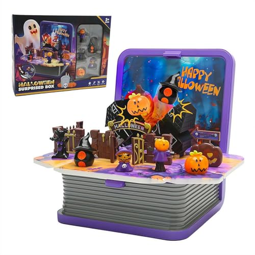 EIRZNGXQ Halloween-Blumenstrauß-Karte, gruselige und lustige Grußkarte mit Geistern, 3D-Spukhaus-Geister-Kürbis-Reting-Karten, Halloween-Grußkarten für Süßes oder Leckereien, Partygeschenke EIRZNGXQ Halloween-Blumenstrauß-Karte, gruselige und lustige Grußkarte mit Geistern, 3D-Spukhaus-Geister-Kürbis-Reting-Karten, Halloween-Grußkarten für Süßes oder Leckereien, Partygeschenke von EIRZNGXQ