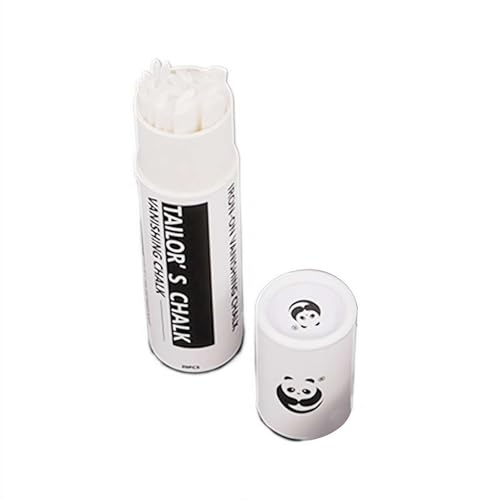 EIRZNGXQ Wärmelöschbarer Stoffmarker zum Nähen, waschbarer, radierbarer Kreidestift, verschwindende Nadelarbeiten, Markierungsstift, DIY-Nähwerkzeuge für Stoffzeichnung, Quilten (weiße EIRZNGXQ Wärmelöschbarer Stoffmarker zum Nähen, waschbarer, radierbarer Kreidestift, verschwindende Nadelarbeiten, Markierungsstift, DIY-Nähwerkzeuge für Stoffzeichnung, Quilten (weiße von EIRZNGXQ