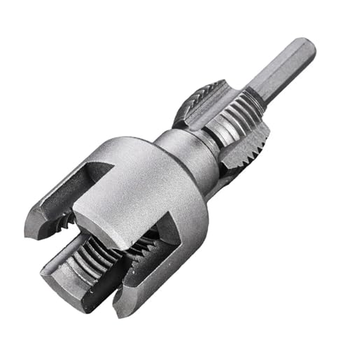 20/25 mm Wasserrohr-Gewindeöffner, PPR, intern und extern, integrierter Wasserrohr-Drahtöffner for elektrische Bohrmaschinen, PVC-Rohr-Einfädler(20MM) von EJPPDHCO