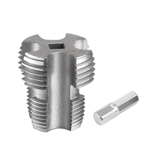 4 Punkte, 6 Punkte/6 Punkte, 1 Zoll, PPR-Wasserrohr, Innengewinde, Lochöffner, PVC-Kunststoffrohr, Gewindehahn, Handbohrer, Handwerkzeug(6 Points 1inch) von EJPPDHCO