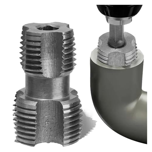 4 Punkte 6 Punkte Wasserrohr Innengewindeöffner PVC-Kunststoffrohr Gewindebohrer Hand Aluminiumlegierung Elektrische Bohrer Handwerkzeuge(Iron) von EJPPDHCO