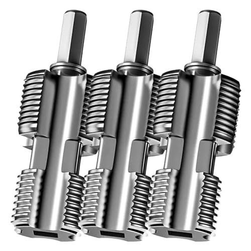 Innenlochöffner for Wasserrohre aus Aluminiumlegierung, 4/6 Punkte, Innengewindeöffner for PVC-Rohre, elektrische Bohrmaschine, Sechskant-Gewindeschneidwerkzeuge(Iron) von EJPPDHCO